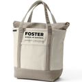 Lands' End Natural Canvas UW Foster School of Business Zip Top Tote Bag thumbnail