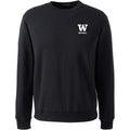 Lands' End Unisex UW Bothell Crewneck Sweatshirt Black thumbnail