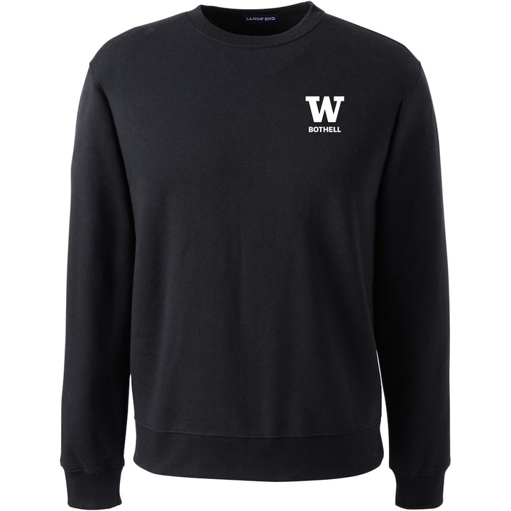 Lands' End Unisex UW Bothell Crewneck Sweatshirt