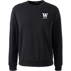 Lands' End Unisex UW Bothell Crewneck Sweatshirt