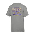 Comfort Wash Unisex Washington Huskies Vault Dawg Back Print Short Sleeve Tee thumbnail