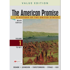 V.1 The American Promise (9E 23) Value Edition