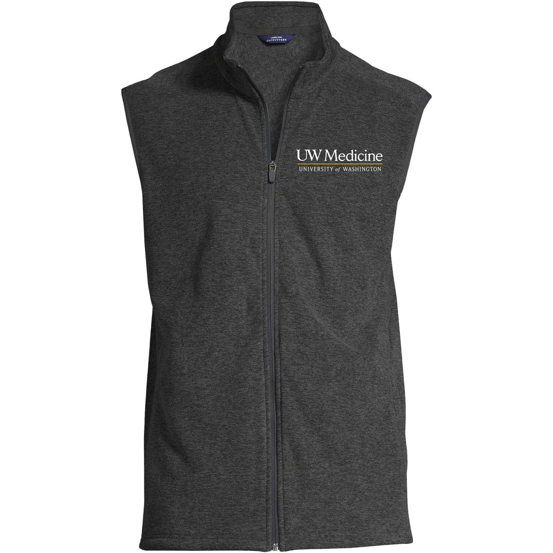 Lands' End Men's UW Medicine ThermaCheck Fleece Vest