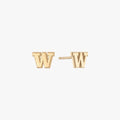 DROP SHIP Kyle Cavan Washington W Stud Earrings thumbnail
