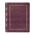National Brand Burgundy 9.75"x8" Hardbound Law Record 150ct thumbnail