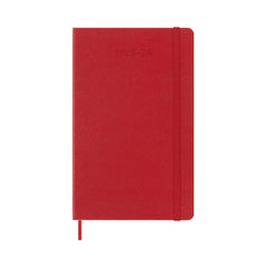 Moleskine 2025-2026 Large Hardcover Weekly Academic Planner#color_red