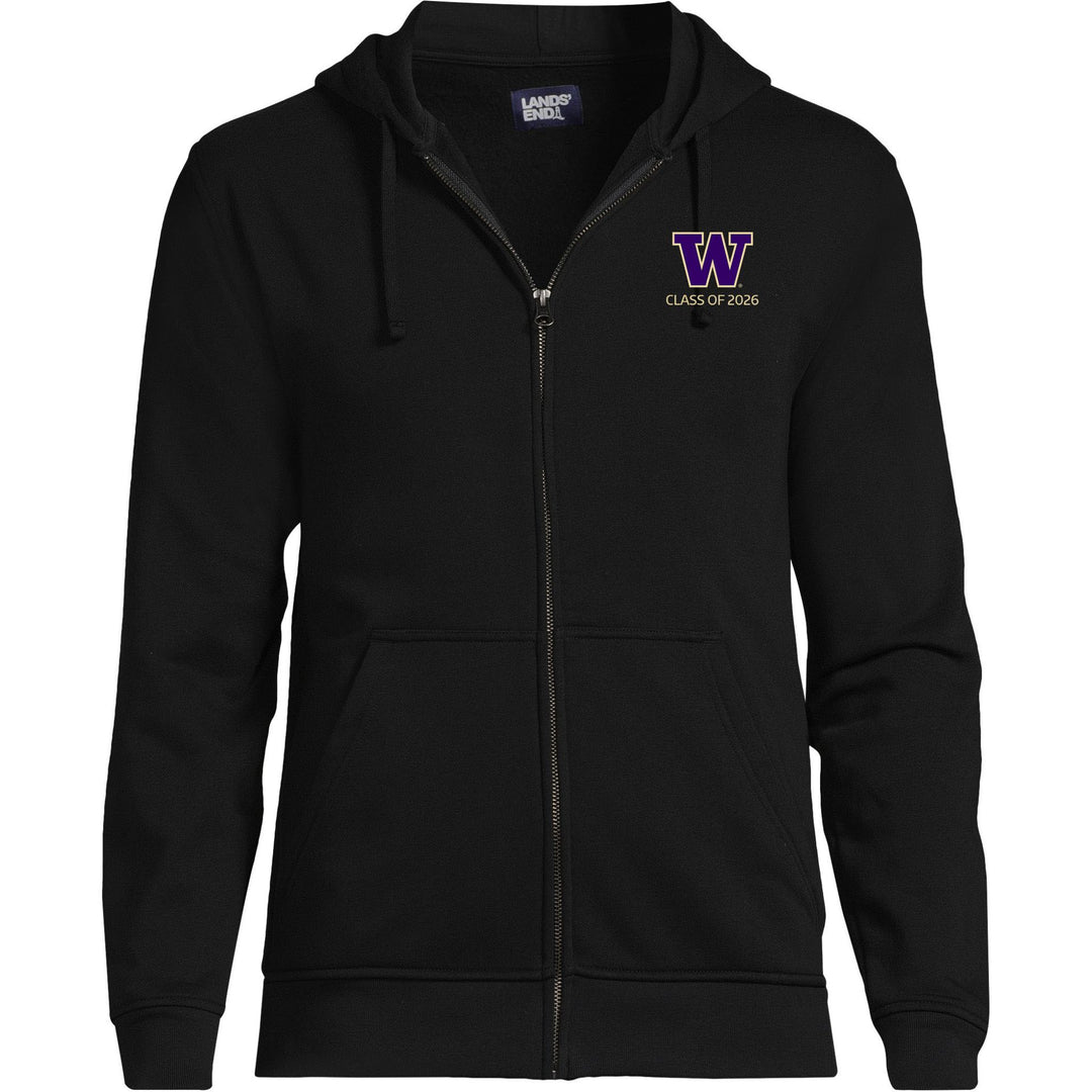 Lands' End Unisex UW Class of 2026 Full Zip Hoodie Sweatshirt