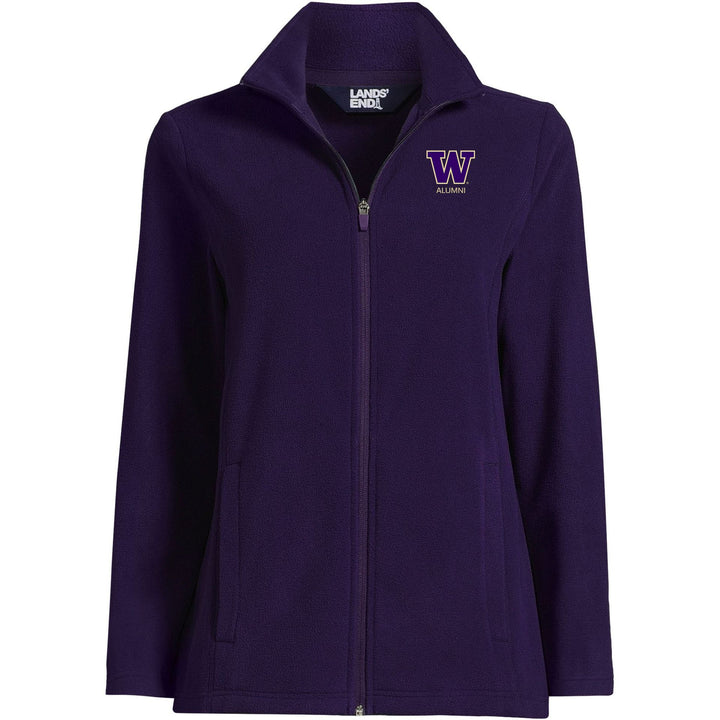 Lands' End Women's UW Alumni ThermaCheck Fleece Full Zip