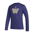 adidas Men's W Logo Pregame Long Sleeved Tee thumbnail