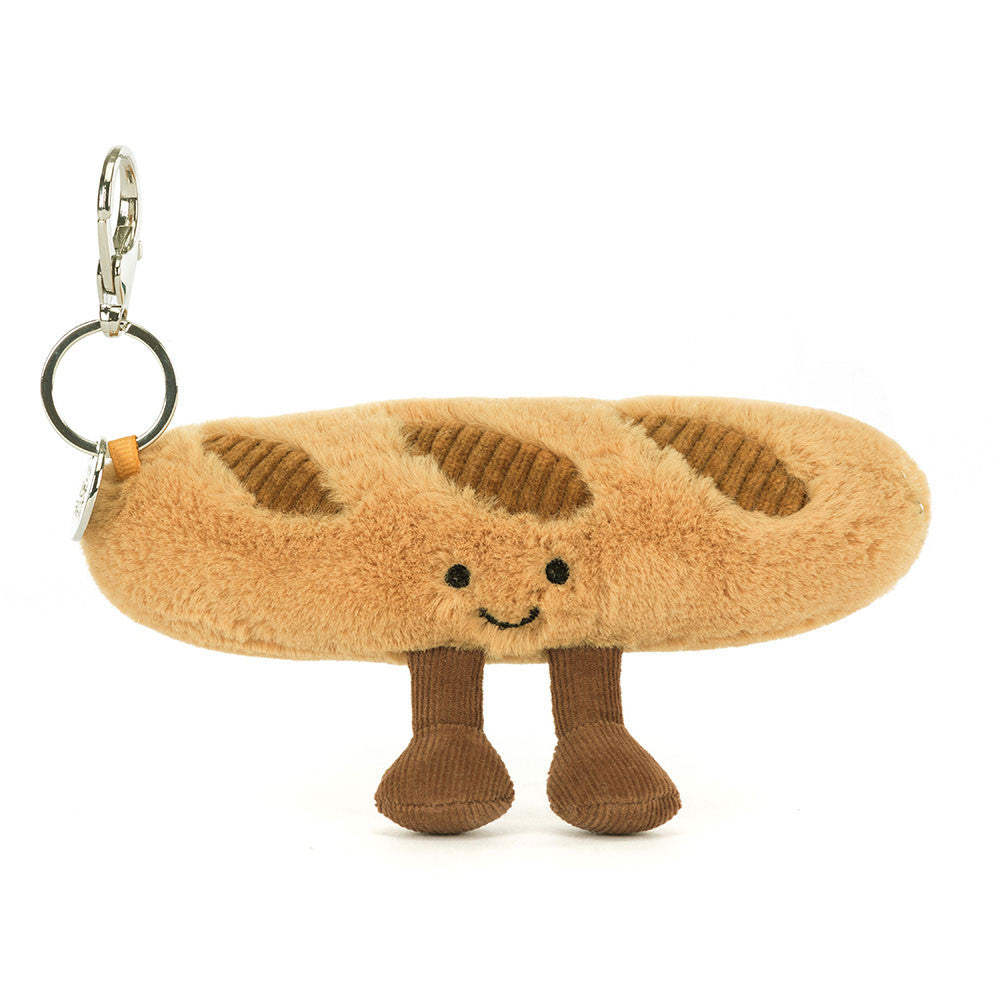 Jellycat Amuseables Baguette Bag Charm Plush