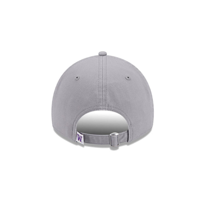 New Era Gray W Logo 9Twenty Unstructured Adjustable Hat
