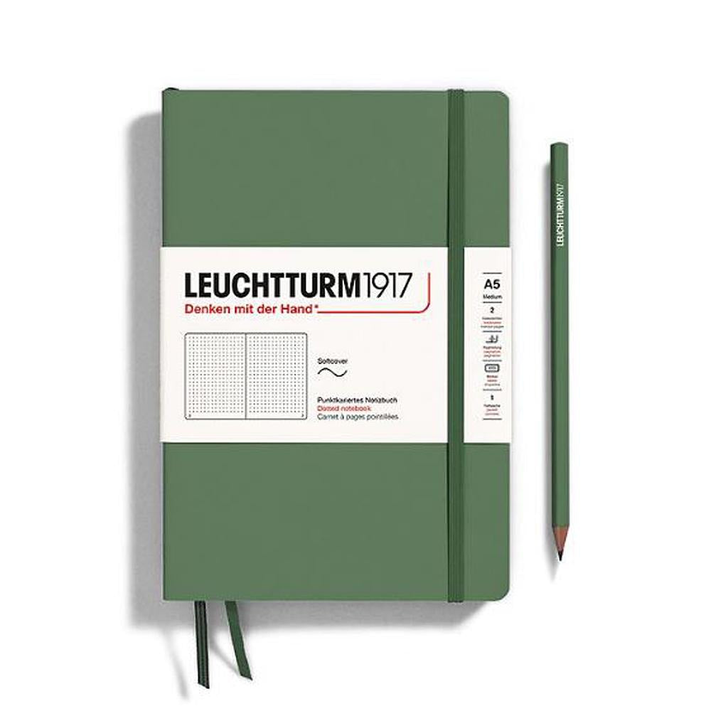 Leuchtturm 1917 A5 Medium Softcover Notebook 123ct