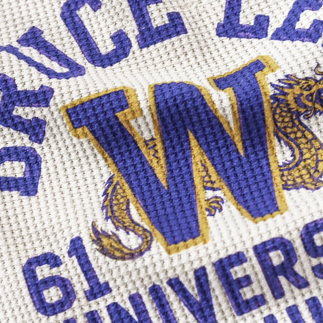 Roots of Fight Unisex Washington Huskies Bruce Lee Campus Legend Thermal Long Sleeve