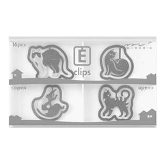 Photo of Midori Cat Etching E-Clips 16 Count.