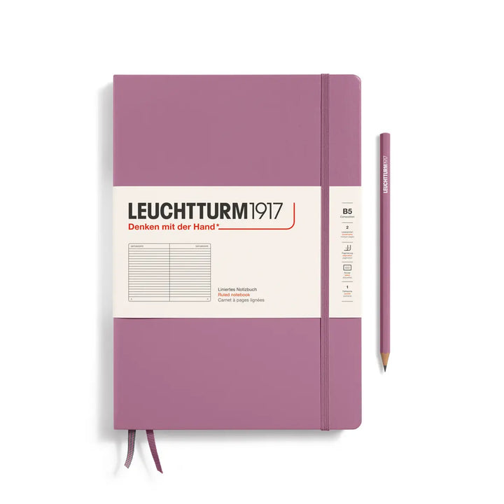 Leuchtturm 1917 B5 Hardcover Composition Notebook 219ct
