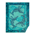 Native Northwest Humpback Whale Woven Blanket thumbnail