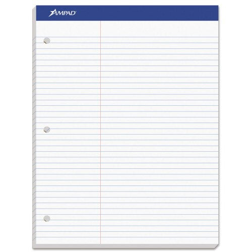 Ampad Evidence Legal Ruled Pad 100ct
