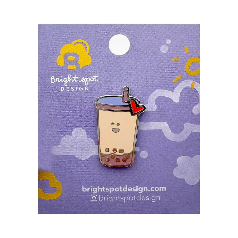 Brightspot Design Bubble Best-Tea Pin