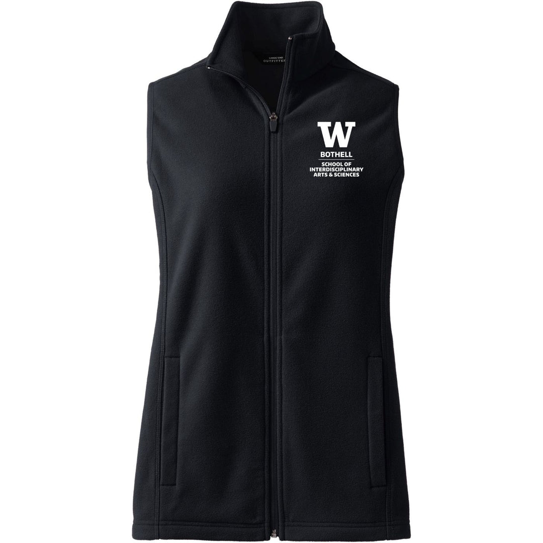 Lands' End Women's UW Bothell Interdisciplinary Arts & Sciences Thermacheck Fleece Vest