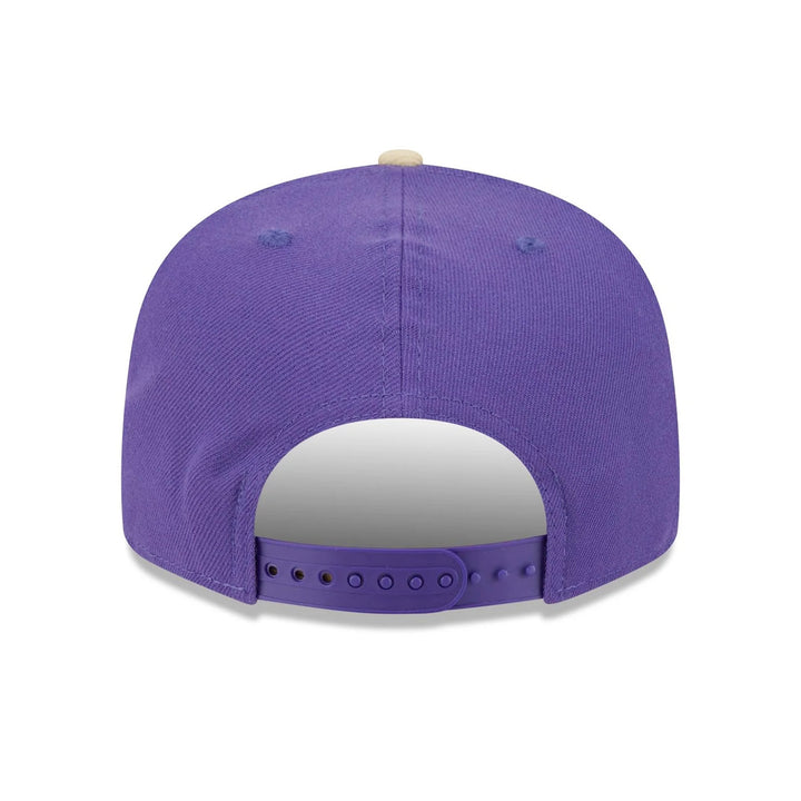 New Era Purple 9Fifty Gold Bill Snapback Hat