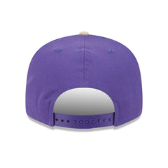 New Era Purple 9Fifty Gold Bill Snapback Hat Back Hover