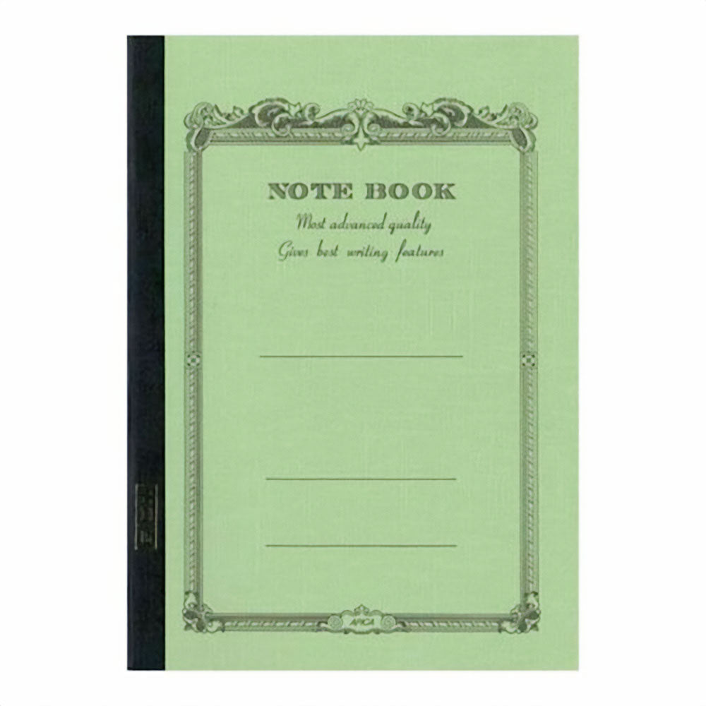 Apica Light Green CD15 7" x 10" Lined Notebook 34ct