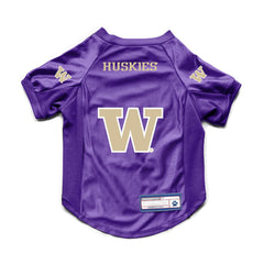 Photo of Little Earth W Huskies Big Dog Pet Stretch Jersey Purple.