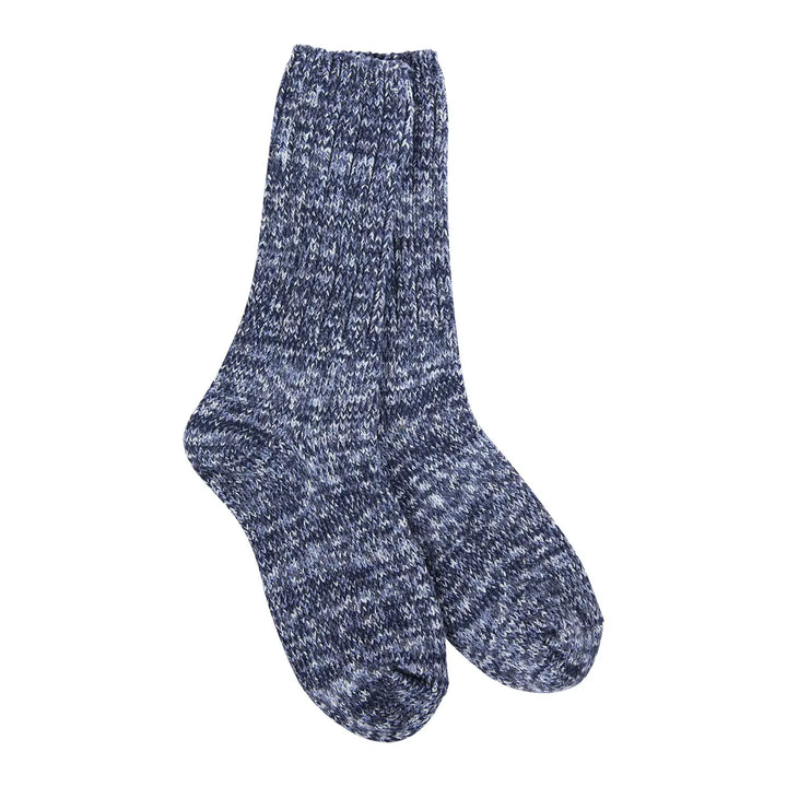 World's Softest Denim Weekend Ragg Crew Socks