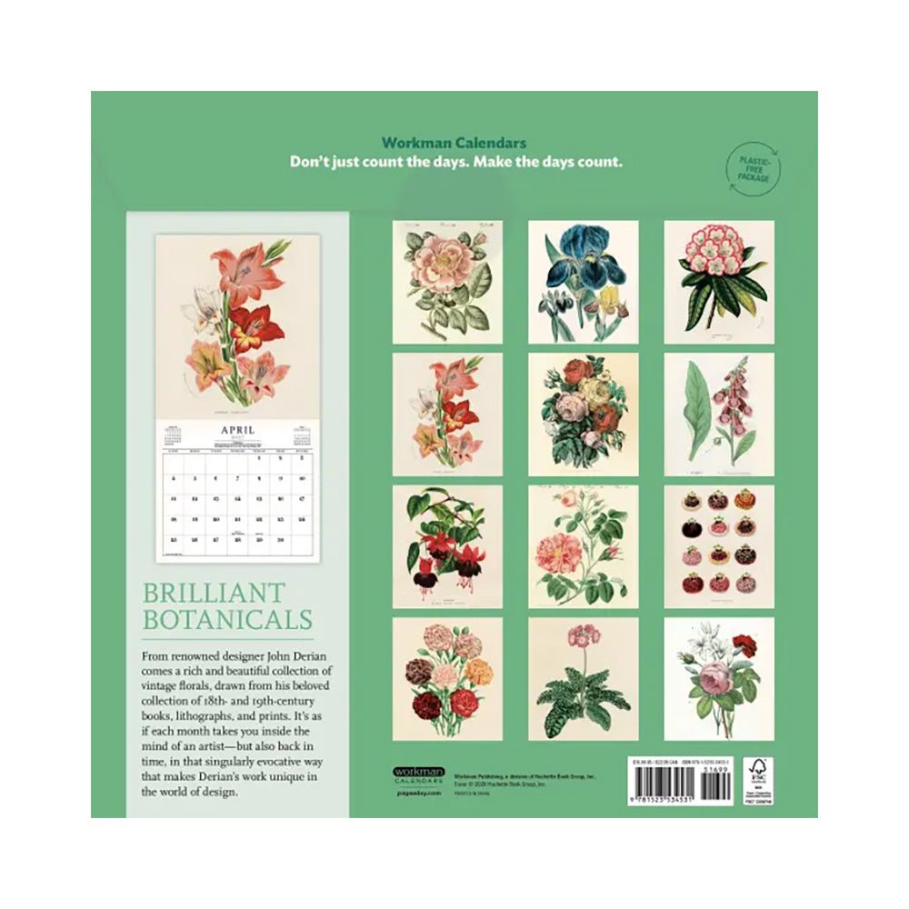 The World of John Derian Wall 2027 Calendar