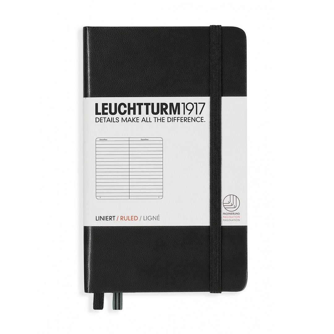 Leuchtturm 1917 A6 Pocket Hardcover Notebook 187ct