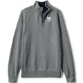 Lands' End Unisex UW Bothell STEM Cotton Modal Quarter Zip Sweater thumbnail