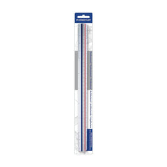 Photo of Staedtler 12" Plastic Triangular Architect Scale.