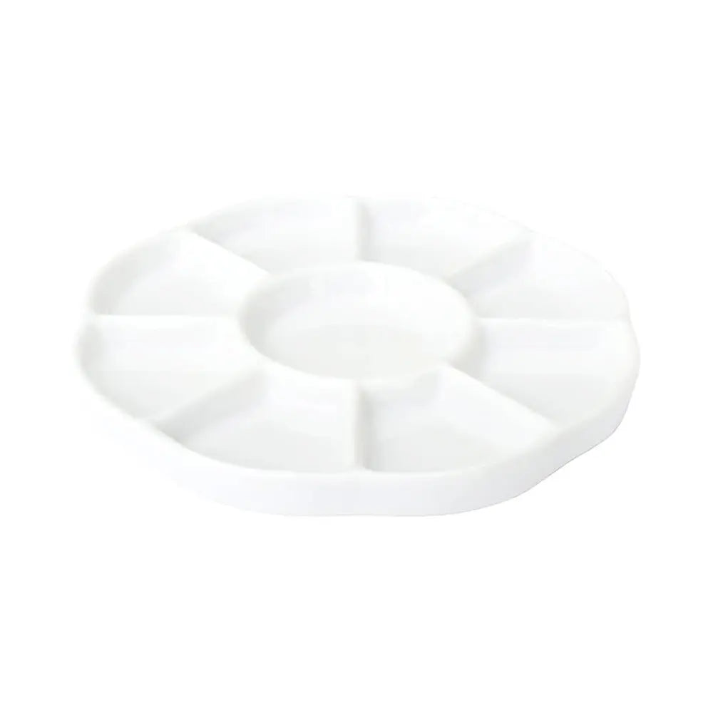 Yasutomo Porcelain 9-Well Flower Palette