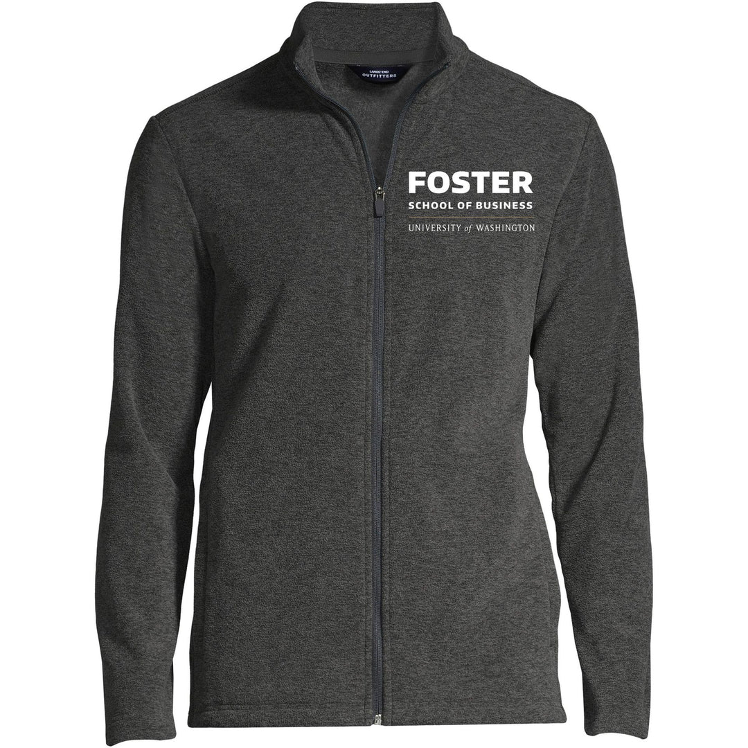 Lands' End Men's UW Foster School of Business ThermaCheck Fleece Full Zip