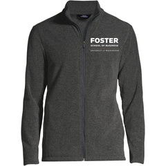 Lands' End Men's UW Foster School of Business ThermaCheck Fleece Full Zip Hover