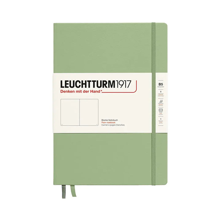 Leuchtturm 1917 B5 Hardcover Composition Notebook 219ct