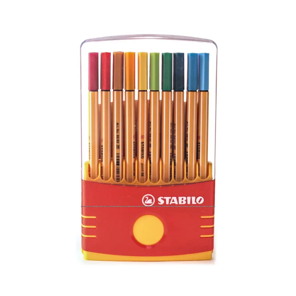 Stabilo Point 88 Assorted .4mm Fineliner Parade Set 20 Piece