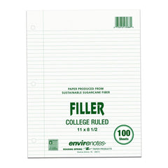 Photo of Roaring Spring College Recycled Filler Paper 100ct.