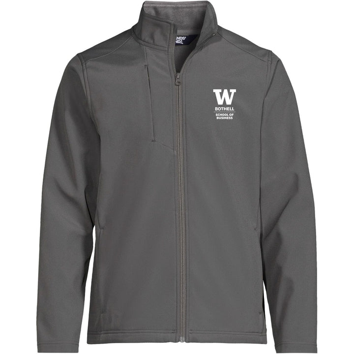 Lands' End Men's UW Bothell School of Business Soft Shell Jacket