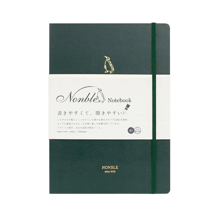 Kinokuniya Nonble A5 Hardcover Notebook 208 Pages