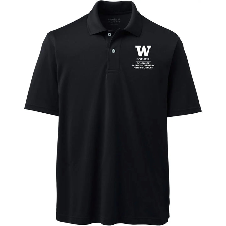 Lands' End Men's UW Bothell Interdisciplinary Arts & Sciences Polyester Polo