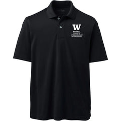 Photo of Lands' End Men's UW Bothell Interdisciplinary Arts & Sciences Flex Pique Polo.