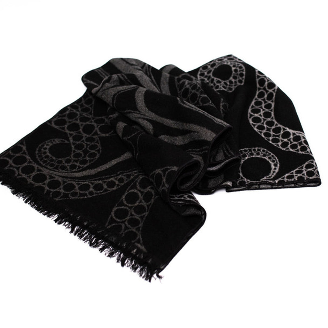 Native Northwest Octopus Brushed Silk Scarf