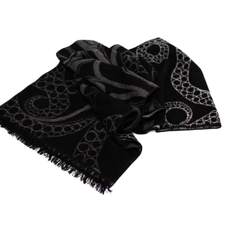 Native Northwest Octopus Brushed Silk Scarf