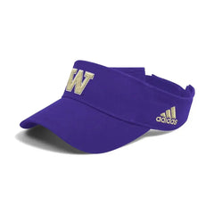 Photo of adidas Purple W Logo Team Visor.