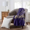 Northwest Purple WA Huskies Campaign Fleece Throw Blanket 50" x 60" thumbnail
