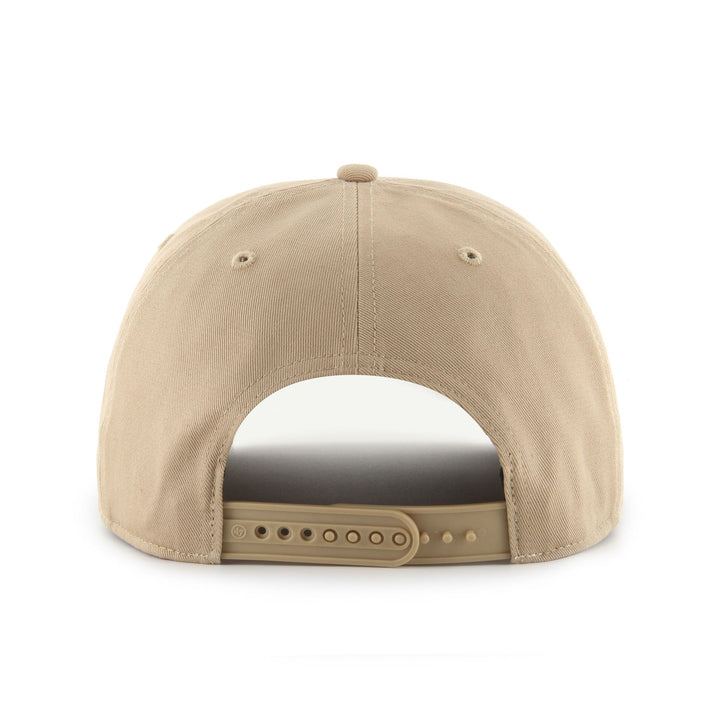 47 Brand Khaki Huskies W Script Fade Hitch Snapback Hat