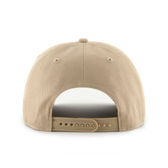 47 Brand Khaki Huskies W Script Fade Hitch Snapback Hat Back Hover
