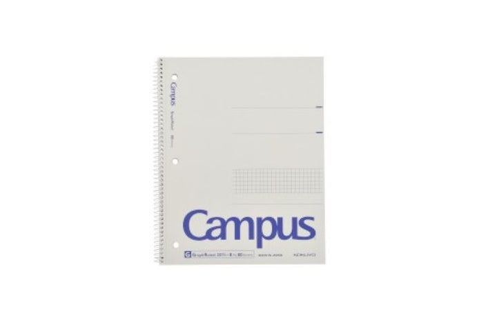 Kokuyo Campus 8" x 10.5" Grid Spiral Notebook 80ct