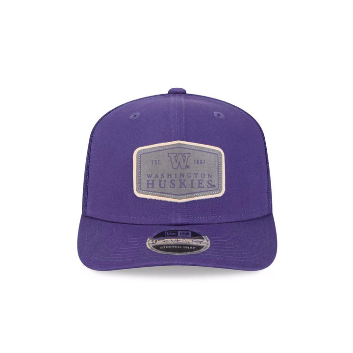 New Era Purple 9Seventy LABELED Mesh Back Stretch Snap Adjustable Hat